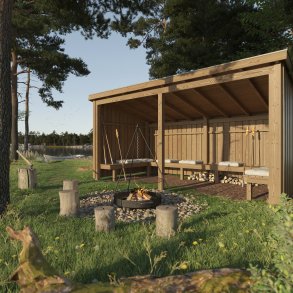 Nordic Blhytte 9,5 m² - Type 1B