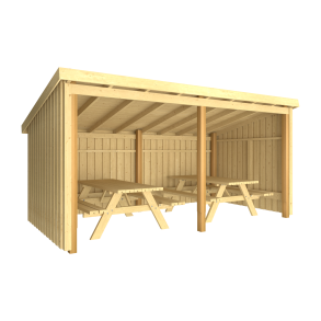 Nordic Madpakkehus 9,5 m² - Type 1A