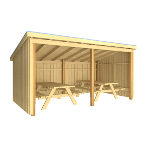 Nordic Madpakkehus 9,5 m² - Type 1B