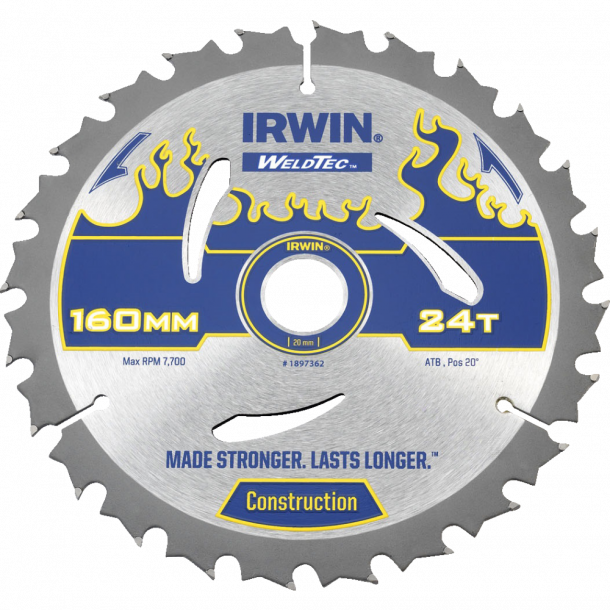 IRWIN WELDTEC RUNDSAVKLINGE