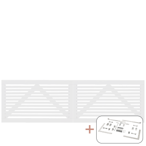 Tokyo Dobbeltlge inkl. beslag - 300×90 cm