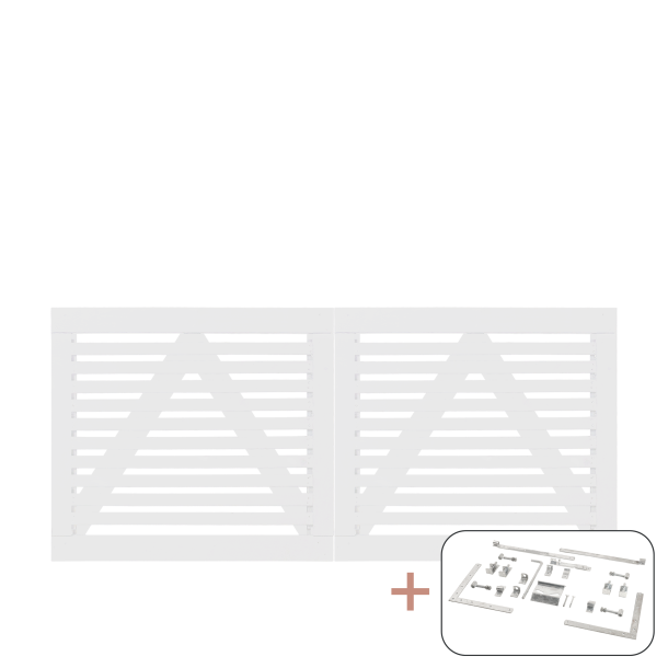 Tokyo Dobbeltlge inkl. beslag - 200&times;90 cm
