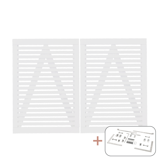 Tokyo Dobbeltlge inkl. beslag - 200&times;140 cm