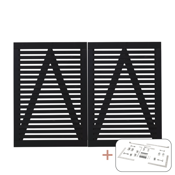 Tokyo Dobbeltlge inkl. beslag - 200&times;140 cm