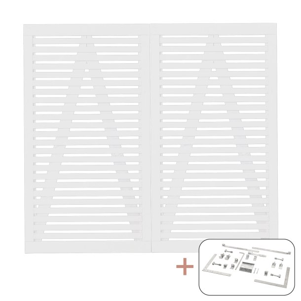 Tokyo Dobbeltlge inkl. beslag - 200&times;180 cm