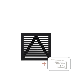 Tokyo Enkeltlge inkl. beslag - 100×90 cm