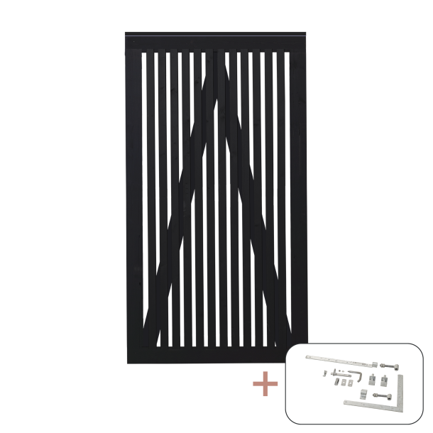 Sendai Enkeltlge inkl. beslag - 100&times;180 cm