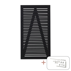 Osaka Enkeltlge inkl. beslag - 100×180 cm