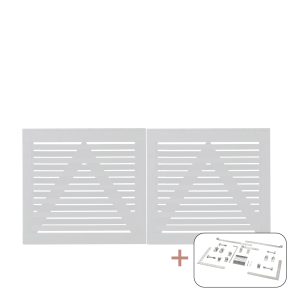 Osaka Dobbeltlge inkl. beslag - 200×93 cm