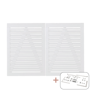 Osaka Dobbeltlge inkl. beslag - 200×136 cm