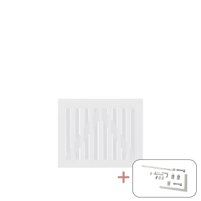 Nagano Enkeltlge inkl. beslag - 100×80 cm