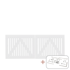Sendai Dobbeltlge inkl. beslag - 200×80 cm