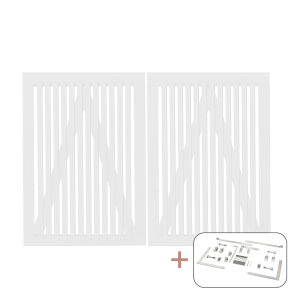 Sendai Dobbeltlge inkl. beslag - 200×140 cm