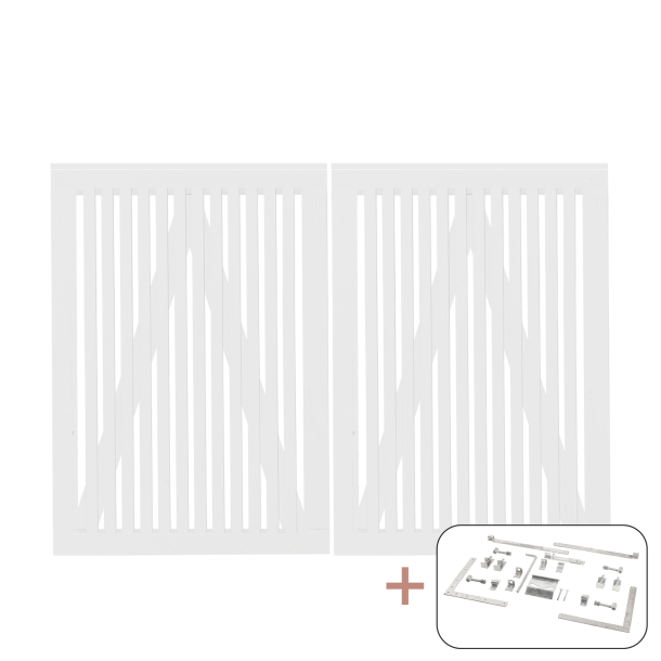 Sendai Dobbeltlge inkl. beslag - 200&times;140 cm