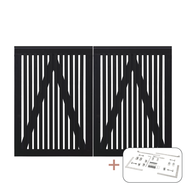 Sendai Dobbeltlge inkl. beslag - 200&times;140 cm