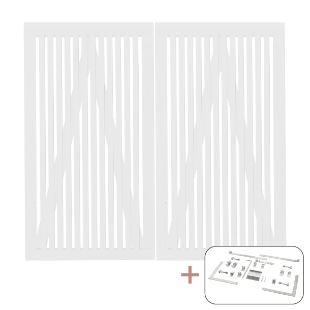 Sendai Dobbeltlge inkl. beslag - 200&times;180 cm
