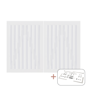 Nagano Dobbeltlge inkl. beslag - 200×140 cm