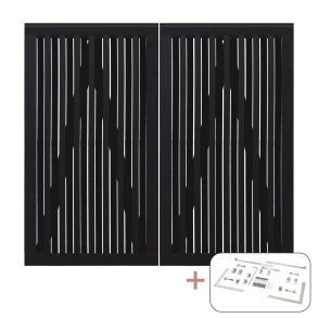 Nagano Dobbeltlge inkl. beslag - 200×180 cm