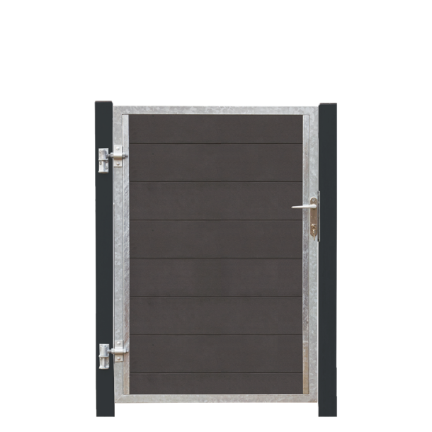 Plus Futura Kompositlge VI 99&times;145 cm + 16 cm grsorte stlstolper