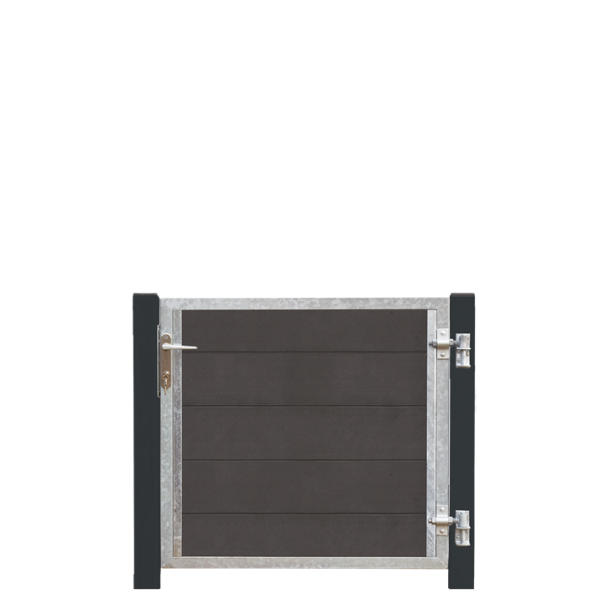 Plus Futura Kompositlge HI 99&times;91 cm + 16 cm grsorte stlstolper