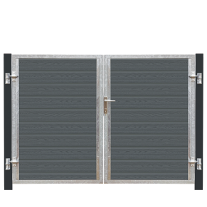 Plus Artura Dobbeltlge HI 197×135 cm + 16 cm grsorte stlstolper