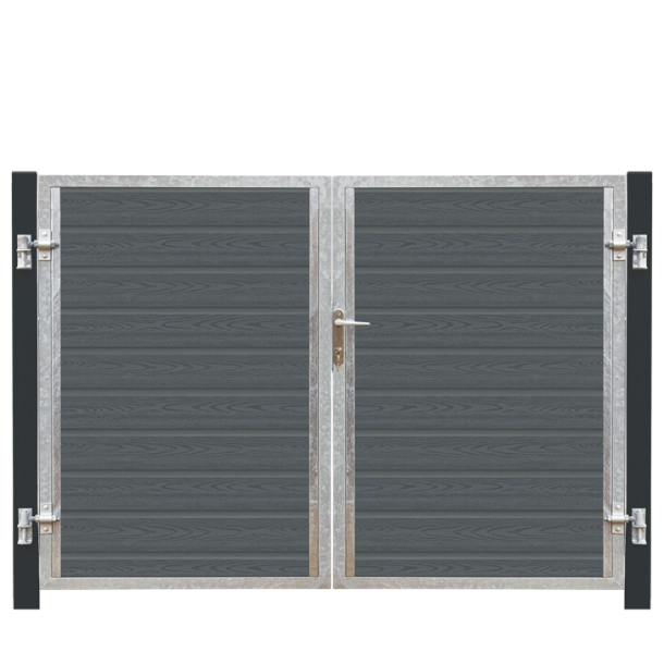 Plus Artura Dobbeltlge HI 197&times;135 cm + 16 cm grsorte stlstolper