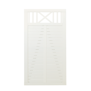 Plus Nostalgi Enkeltlge 100x180cm Fungicid beh. grundmalet hvid to gange