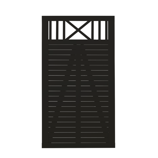 Plus Nostalgi Enkeltlge 100x180cm Fungicid beh. grundmalet sort