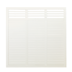 Plus Decora Hegn  180x180 cm Fungicid beh. grundmalet hvid to gange