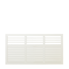 Plus Decora Hegn  180x 95 cm Fungicid beh. grundmalet hvid to gange