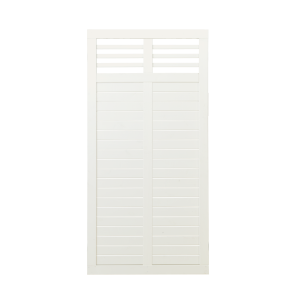 Plus Decora Hegn 90x180 cm Fungicid beh. grundmalet hvid to gange