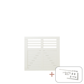 Decora Enkeltlge inkl. beslag - 100×95 cm