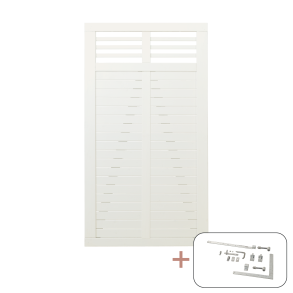 Decora Enkeltlge inkl. beslag - 100×180 cm