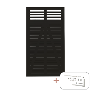 Decora Enkeltlge inkl. beslag - 100×180 cm