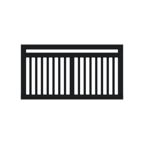 Plus Linea Facadehegn - 150×80 cm