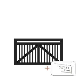 Linea Bred Lge inkl. beslag - 150×80 cm