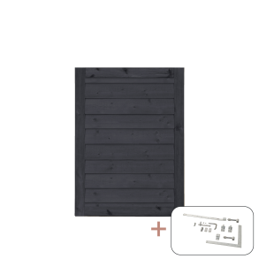 PLUS Klink Enkeltlge inkl. beslag - 100×125 cm