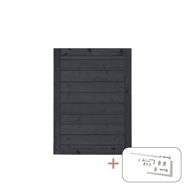 PLUS Klink Enkeltlge inkl. beslag - 100&times;125 cm