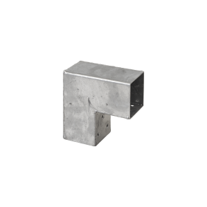 Cubic Hjrnebeslag enkelt - til 7×7 cm stolper