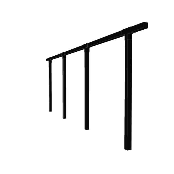 Pergola Enkelt - 3 moduler