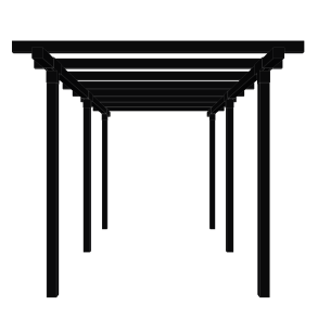 Pergola Dobbelt - 2 moduler