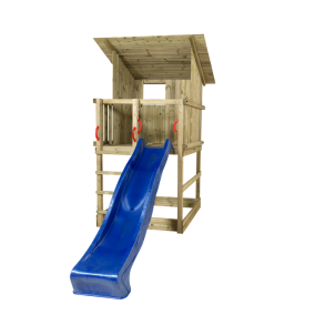 PLUS Play Legetrn m/skrt tag inkl. bl rutsjebane