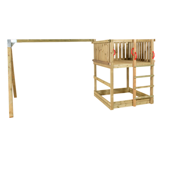 PLUS Play Legetrn inkl. gyngestativ