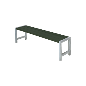 Plankebnk - 176 cm - Grn