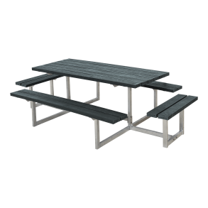 Basic Bord/Bnkest m/2 pbygninger - 260 cm - ReTex - Gr