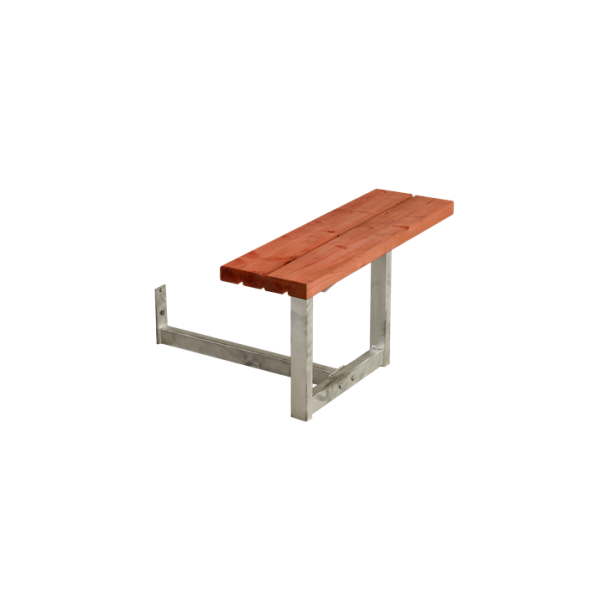 Plus Pbygning til Basic Bord/Bnkest - 77 cm - Teak