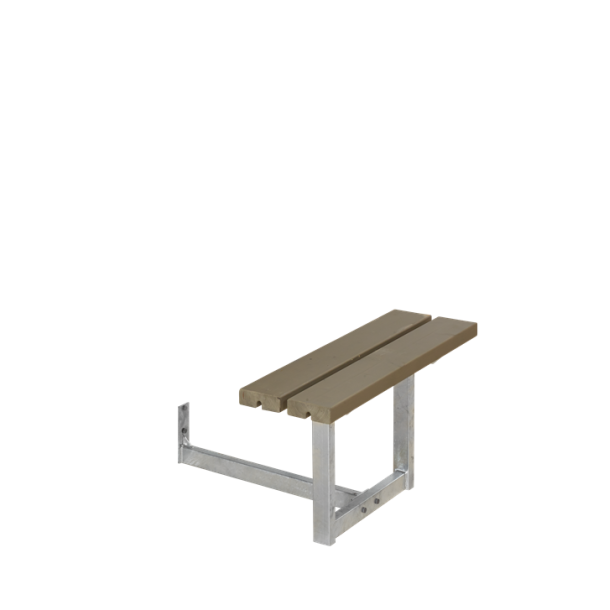Plus Pbygning til Basic Bord/Bnkest - 77 cm - Grbrun
