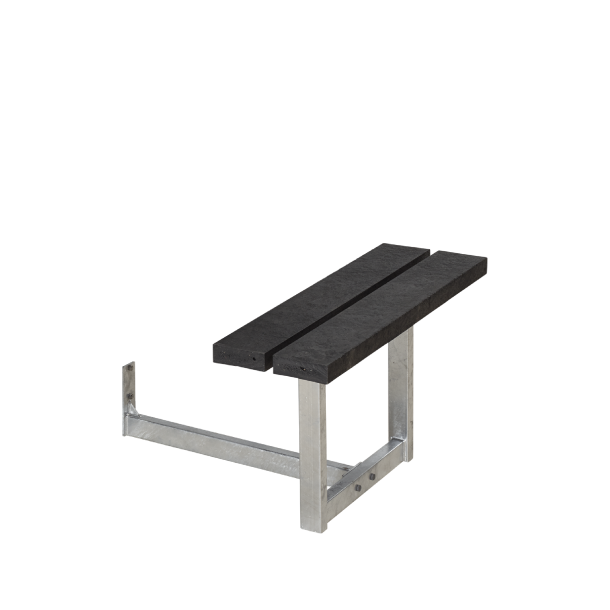 Pbygning til Basic Bord/Bnkest - 77 cm - ReTex - Sort