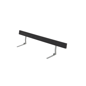 Rygln til Bord/Bnkest - 177 cm - ReTex - Sort