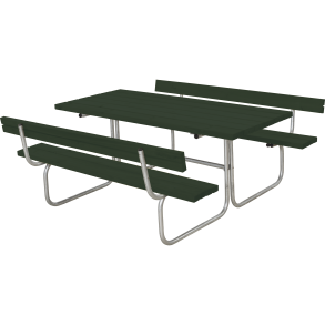 Classic Bord/Bnkest m/2 rygln - 177 cm - Grn